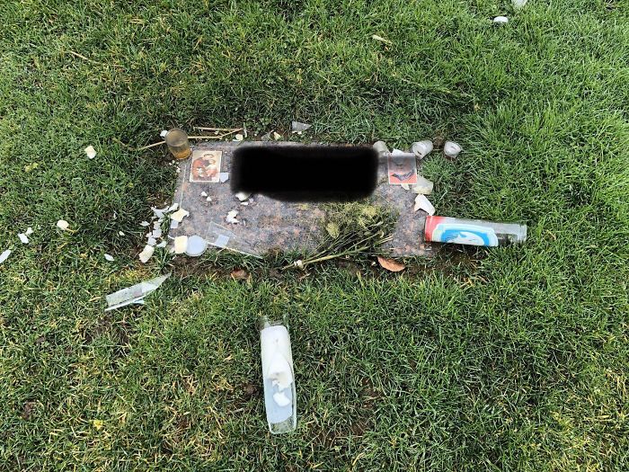 Hoy Fui A Visitar La Tumba De Mi Abuela Y Descubrí Que Alguien La Había Destrozado