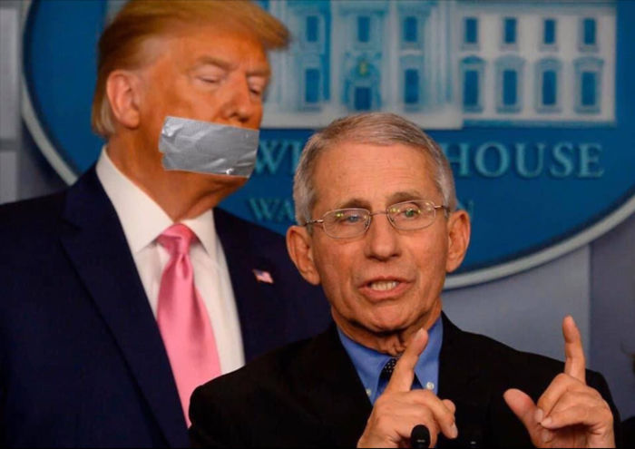 El Dr. Anthony Fauci Muestra Una Máscara Que Podría Salvar Millones De Vidas