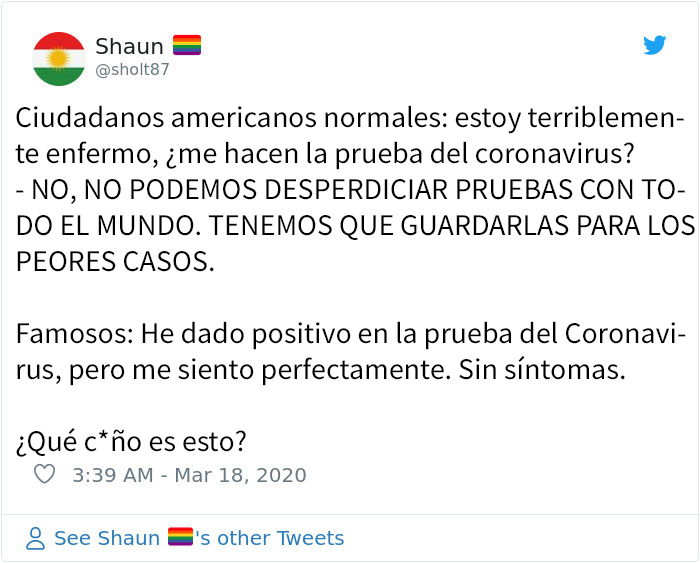 18 Fotos que muestran las diferencias en el trato a famosos y personas normales durante el brote del coronavirus