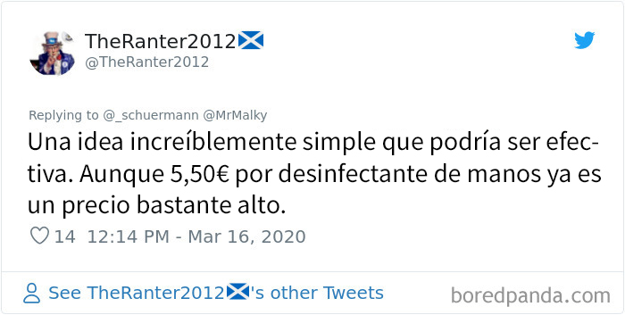 Este supermercado en Dinamarca puso en práctica un brillante truco para evitar el acaparamiento de desinfectante de manos