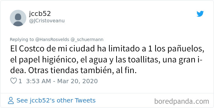 Este supermercado en Dinamarca puso en práctica un brillante truco para evitar el acaparamiento de desinfectante de manos