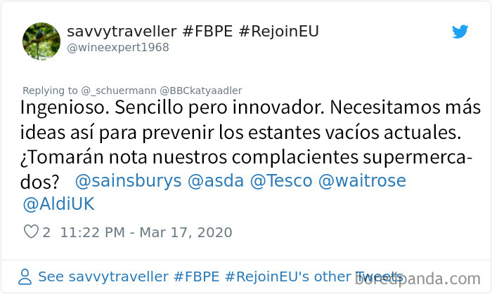 Este supermercado en Dinamarca puso en práctica un brillante truco para evitar el acaparamiento de desinfectante de manos