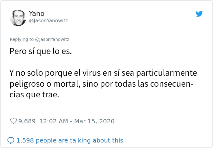“Para el resto del mundo: No tenéis ni idea de lo que se avecina”: Este hombre hace una lista con las 6 etapas que ha pasado Italia