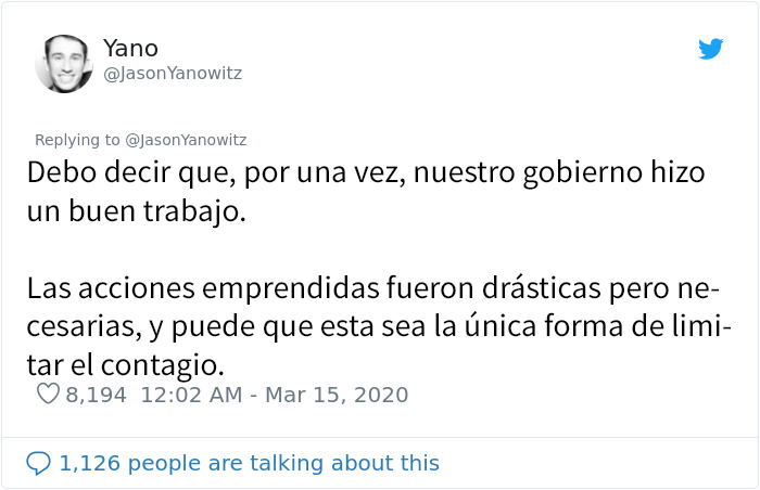 “Para el resto del mundo: No tenéis ni idea de lo que se avecina”: Este hombre hace una lista con las 6 etapas que ha pasado Italia