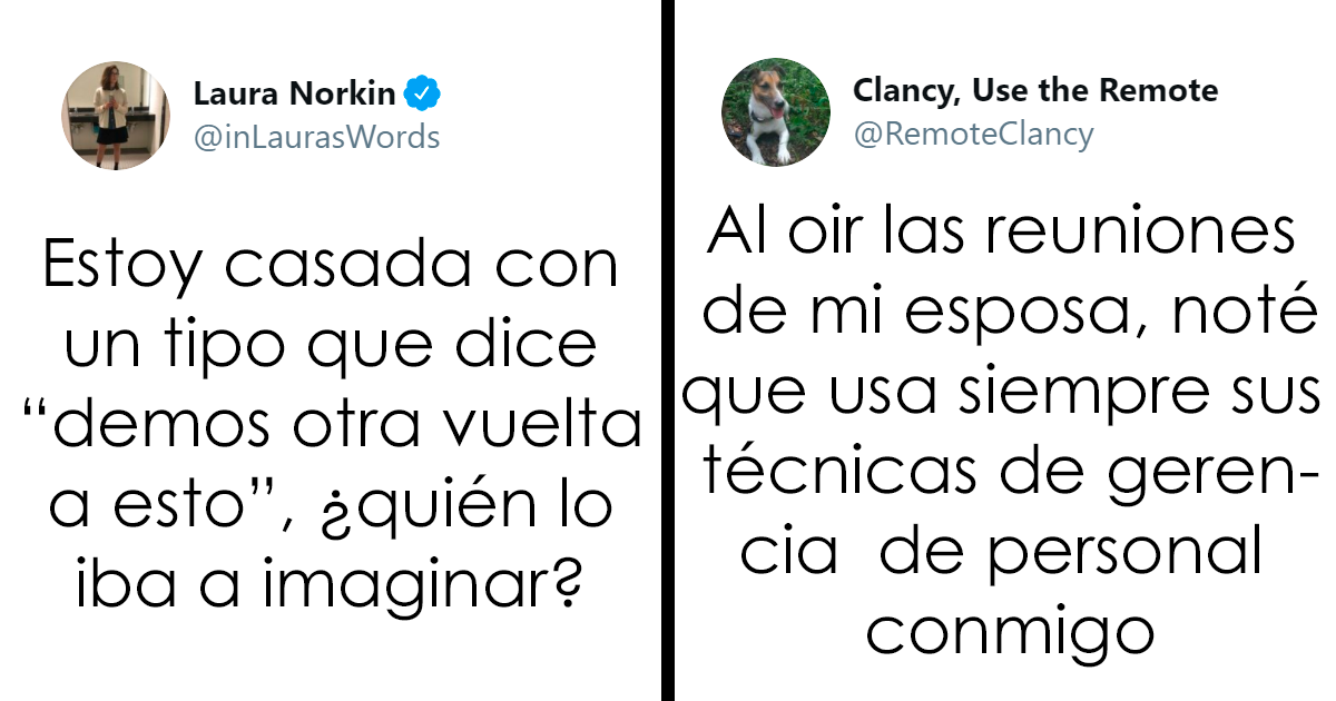 15 Personas que aprendieron algo nuevo sobre sus parejas al verlos trabajar desde casa