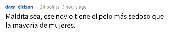 Este chico dejó que su novia estilista experimentara con él durante la cuarentena, y estos son los resultados