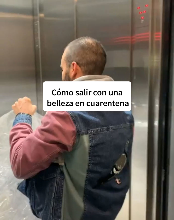 ¿Recordáis al chico del dron que pidió una cita a la chica que bailaba en el tejado? Al final se conocieron... con una burbuja hinchable