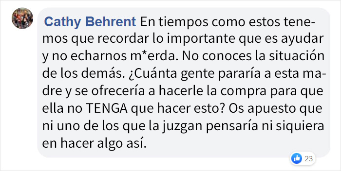Padres solteros se identifican con las quejas de esta madre sobre quienes la juzgan por llevarse a su hija a hacer la compra