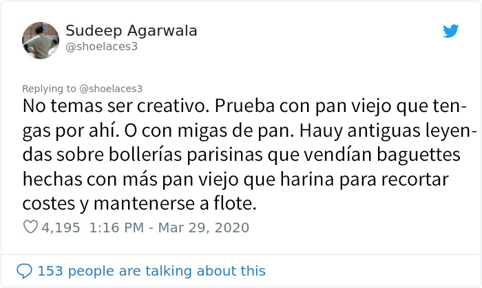 Este biólogo se sorprendió al saber que hay escasez de levadura, así que enseña cómo hacerla en casa