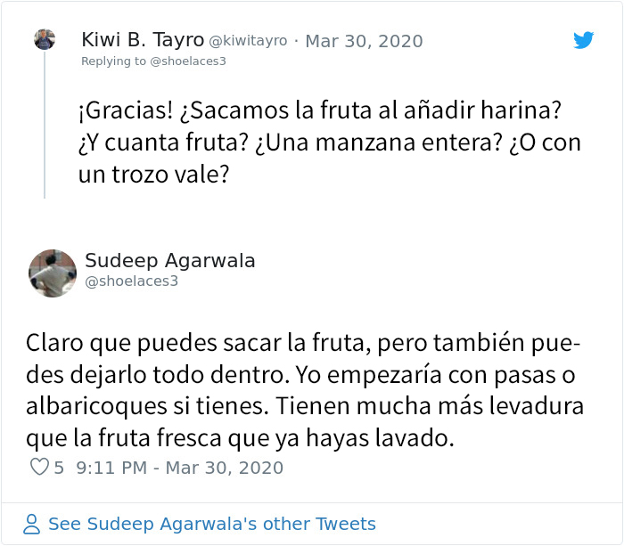Este biólogo se sorprendió al saber que hay escasez de levadura, así que enseña cómo hacerla en casa