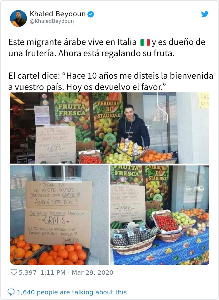 Fruta Y Verdura Gratis