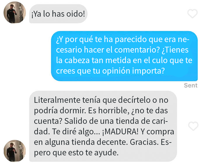 Después de que se burlaran de esta mujer en Tinder por su vestido, la marca ASOS puso su foto en su web