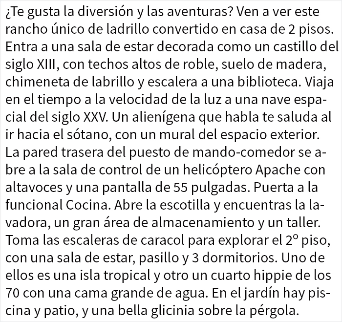 Esta casa de apariencia modesta cuesta 159900$ pero en cuanto miras lo que hay dentro, se vuelve rarísima