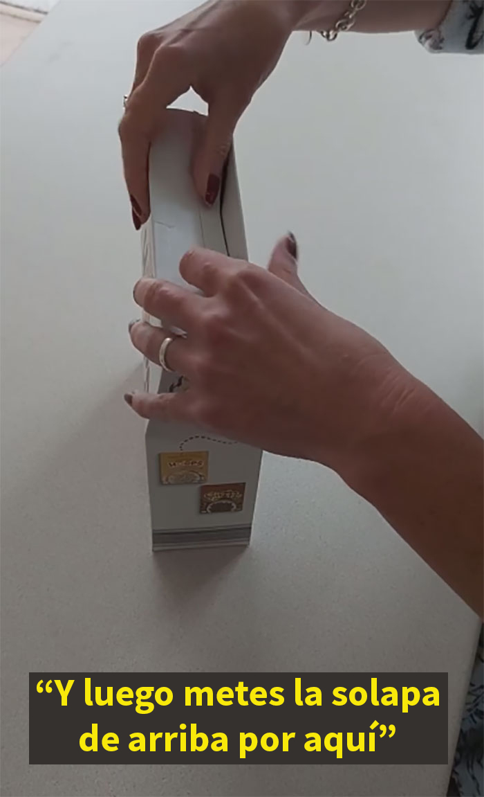 "Solo he tardado 40 años": Esta mujer alucina al descubrir la forma correcta de cerrar una caja de cereales