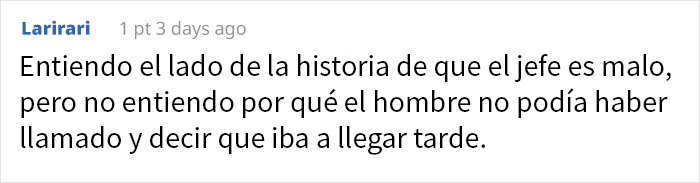 Este jefe gritó a un empleado por llegar tarde sin preguntar siquiera la razón, y acabó perdiendo a un fiel empleado por sus pobres dotes de liderazgo