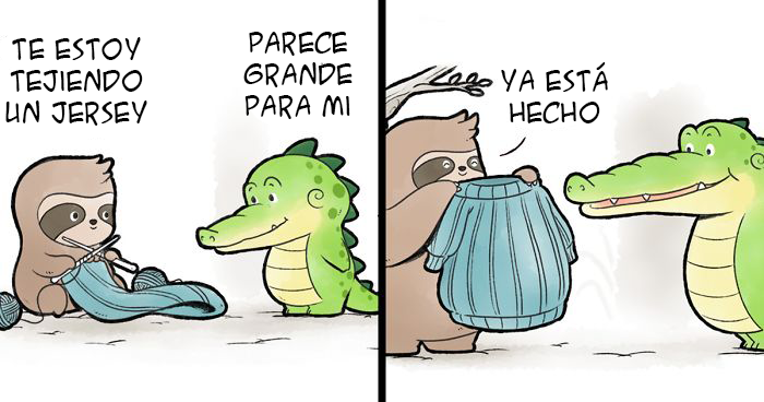 Mis 13 cómics sobre un aligator que muestran que todo el mundo es especial