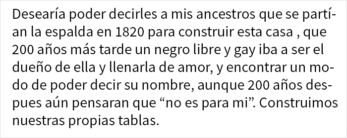 A este hombre negro le dijeron que esta casa "no era para él" ya que había que pagar al contado, y les demuestra que no es así