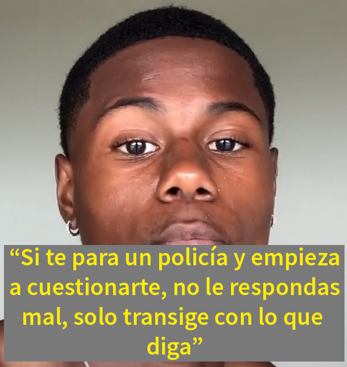 Este adolescente afroamericano cuenta las reglas no escritas que le impone su madre para que esté a salvo