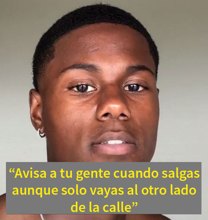 Este adolescente afroamericano cuenta las reglas no escritas que le impone su madre para que esté a salvo