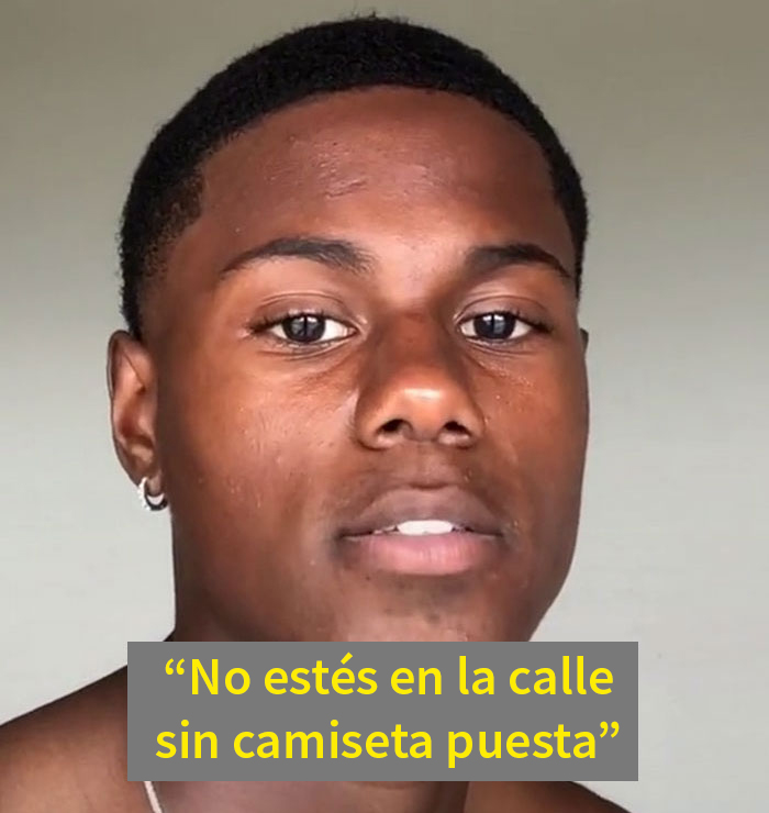 Este adolescente afroamericano cuenta las reglas no escritas que le impone su madre para que esté a salvo