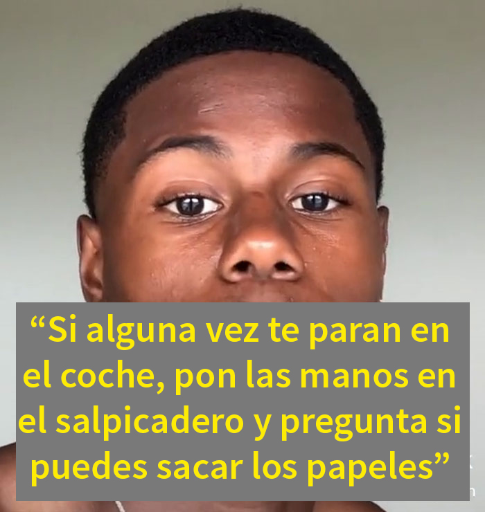 Este adolescente afroamericano cuenta las reglas no escritas que le impone su madre para que esté a salvo