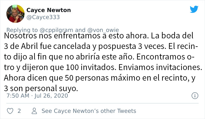 Esta invitación de boda está causando alboroto por clasificar a los invitados en 3 grupos distintos