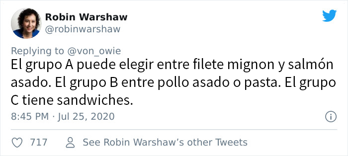 Esta invitación de boda está causando alboroto por clasificar a los invitados en 3 grupos distintos