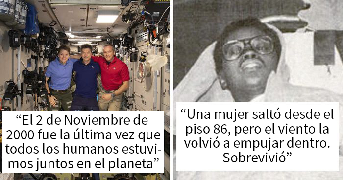 La gente comparte datos asombrosos, y aquí tienes 30 de los más interesantes