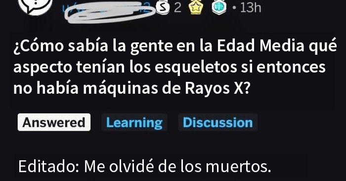 Al Menos Se Dio Cuenta