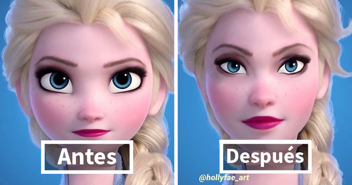 Esta artista muestra el aspecto de 10 princesas Disney si tuvieran proporciones realistas