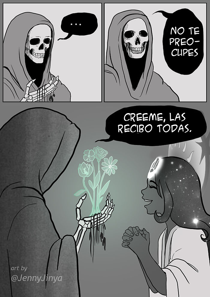 Esta artista que siempre nos hace llorar con sus cómics, ha sacado uno nuevo, pero esta vez con final feliz