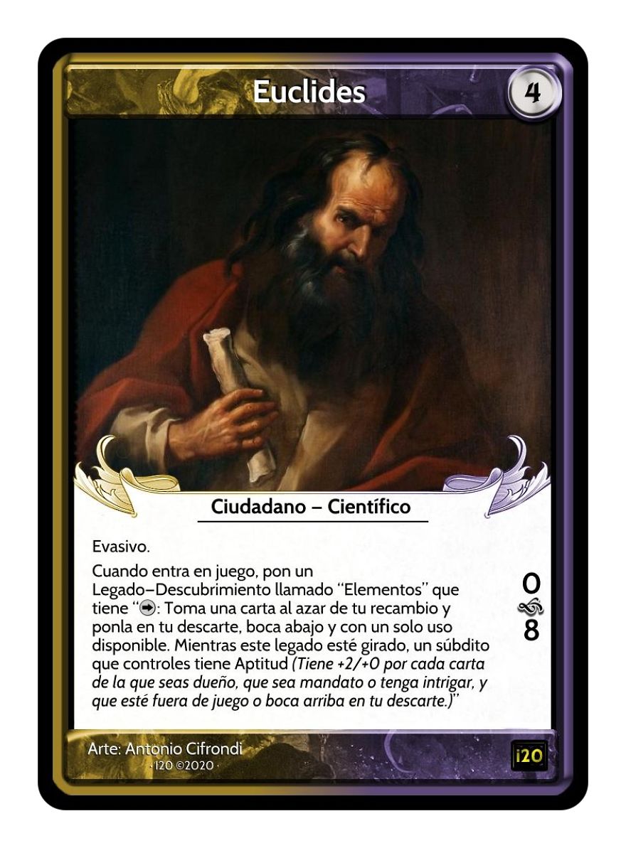 He Creado Un Juego De Cartas Donde La Historia Y El Arte Son Protagonistas.