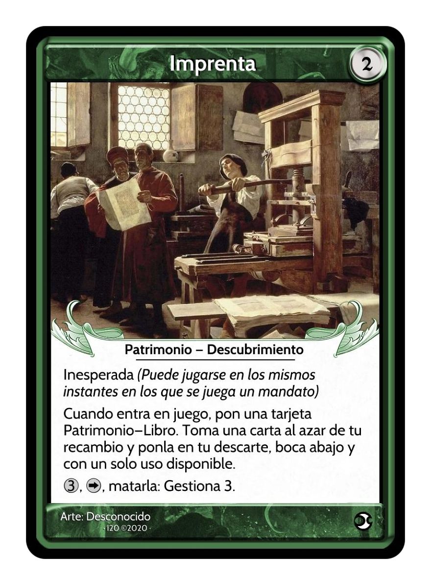He Creado Un Juego De Cartas Donde La Historia Y El Arte Son Protagonistas.