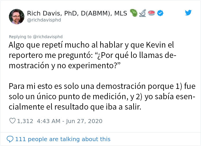 Este científico muestra los efectos de llevar y no llevar mascarilla
