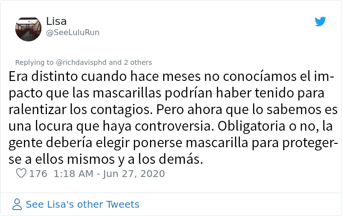 Este científico muestra los efectos de llevar y no llevar mascarilla