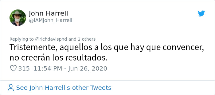 Este científico muestra los efectos de llevar y no llevar mascarilla