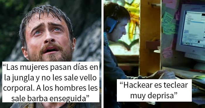 La gente comparte cosas que las películas presentan como normal, pero en realidad no lo son, y aquí tienes las 40 mejores