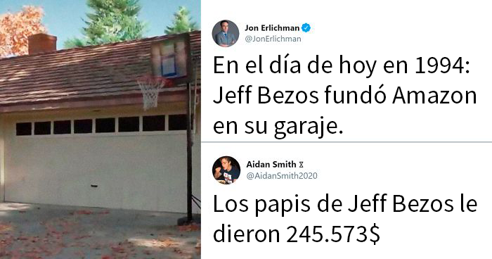 Este hilo viral destruye el mito sobre famosos billonarios que empezaron «pobres»