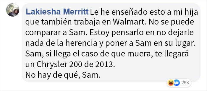 Walmart da la enhorabuena a su cajera de la semana y la gente empieza a compartir divertidas historias sobre ella