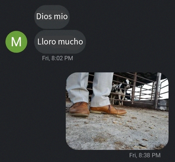 Este hombre le dejó a su amigo unos zapatos para una boda, y los usó para gastarle una broma