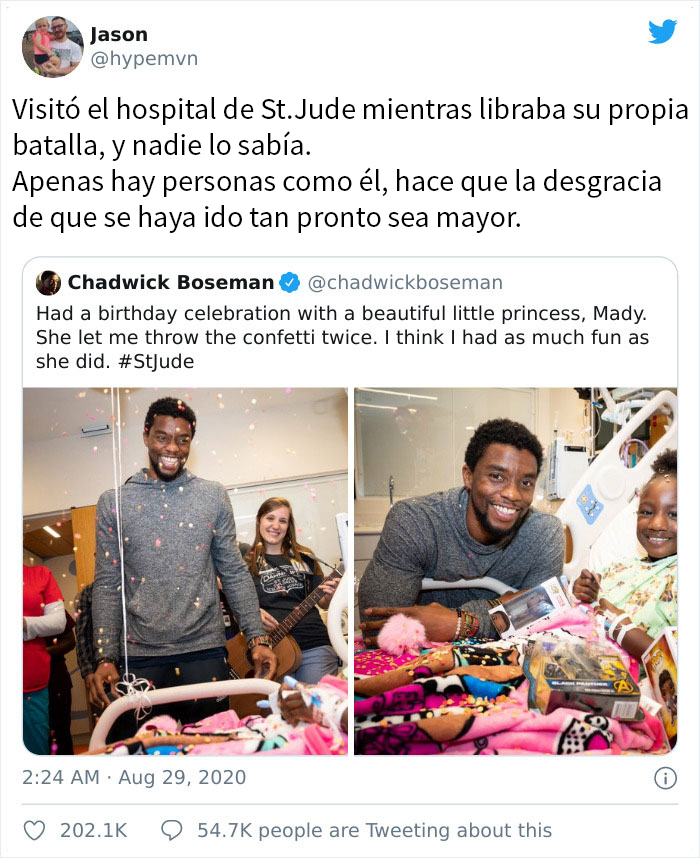 Quienes se burlaron de Chadwick Boseman por su pérdida de peso, ahora se sienten fatal, y ojalá aprendan la lección