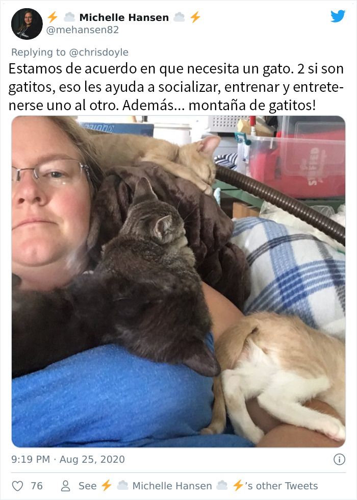 Esta chica canadiense hizo una presentación de Powerpoint para convencer a sus padres de adoptar un gato, y se volvió viral