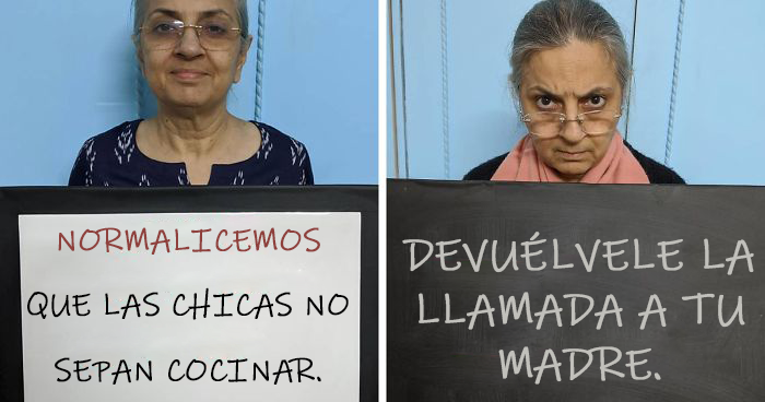 Esta madre india se vuelve viral después de que su hijo la convenciera de escribir su sabiduría en carteles y compartirlos en Instagram (25 fotos)