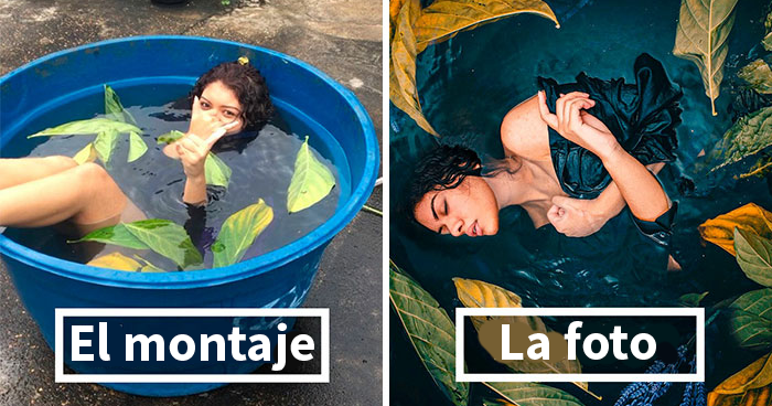 30 Personas revelan el aspecto del montaje de sus fotos VS el resultado conseguido