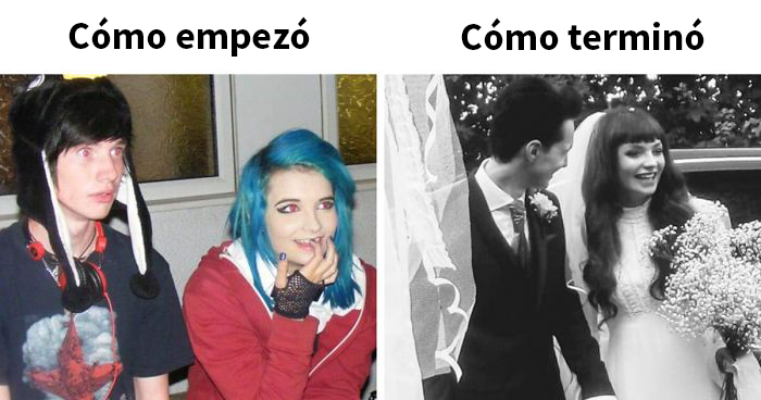 Estas parejas comparten «cómo empezó» y «cómo acabó» en 20 encantadores tuits