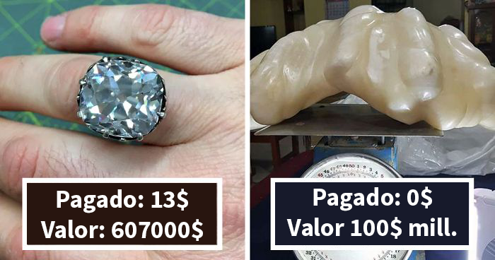 20 Momentos trascendentales en que la gente encontró objetos que valían una fortuna