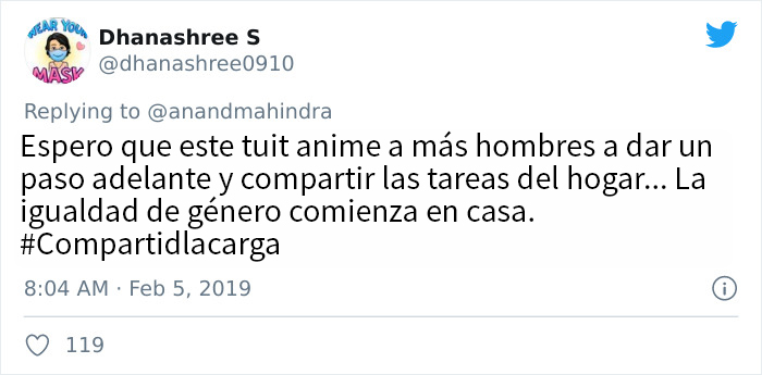 Comparten una ilustración sobre las dificultades de las mujeres en el mundo laboral, y un hombre la cambia para poner su propia versión