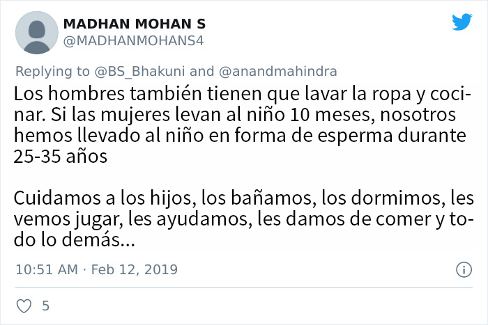 Comparten una ilustración sobre las dificultades de las mujeres en el mundo laboral, y un hombre la cambia para poner su propia versión