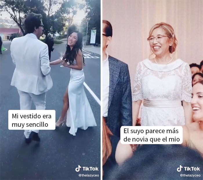 La Madre De La Novia Se Puso Un Vestido De Novia
