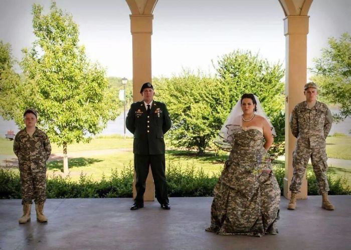 Boda De Camuflaje